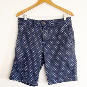 American Eagle Outfitters Navy Polka Dot Men's Shorts